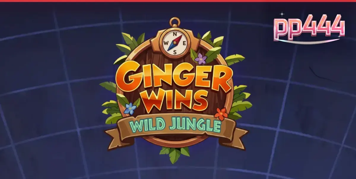 Tampilan visual slot Ginger Wins Wild Jungle dengan latar belakang hutan tropis yang hidup